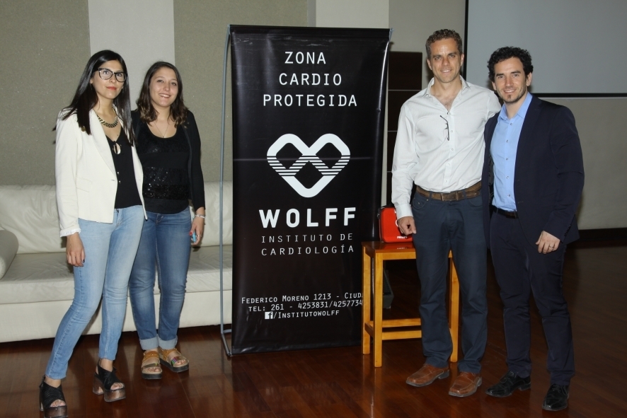 Mariela Bulacio, Vanesa Cenci, Rafael Kemelmajer y Sebastián